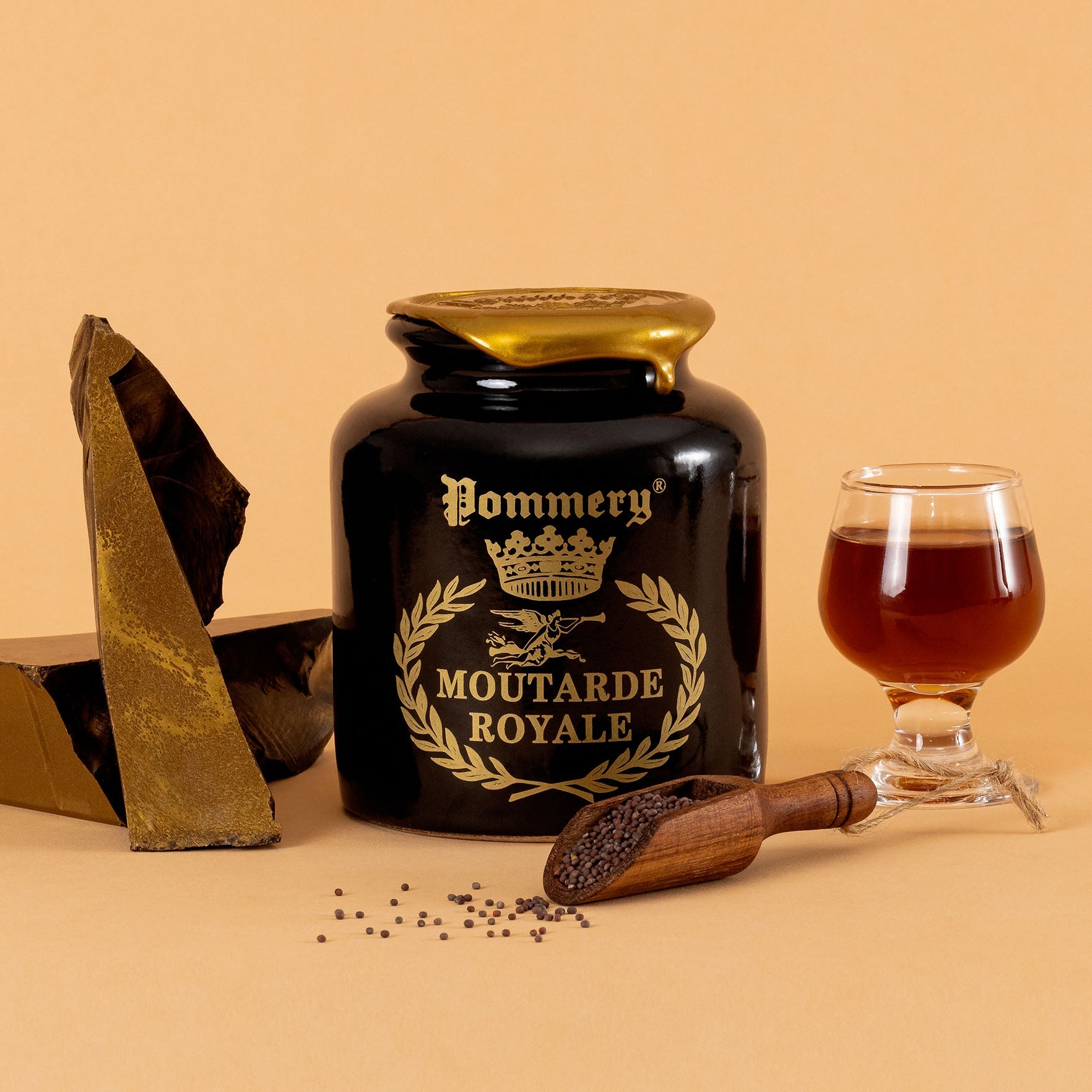 Moutarde Royale au Cognac Pommery® 500g