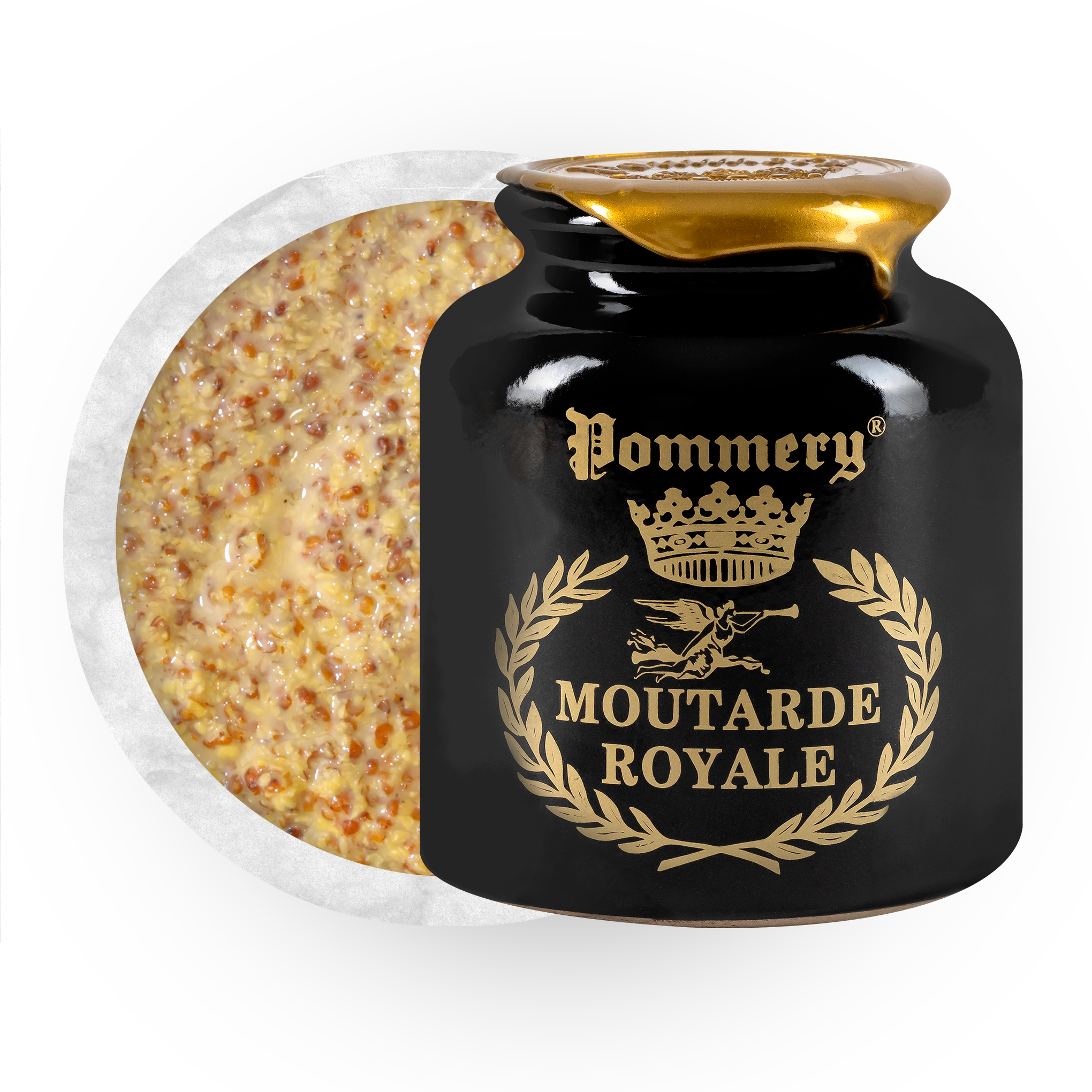 Texture de la Moutarde Royale au Cognac Pommery® 500g